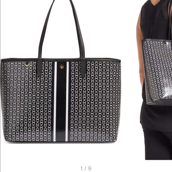 Tory Burch Handbags - Gemini Link Coated Canvas Tote
TORY BURCH